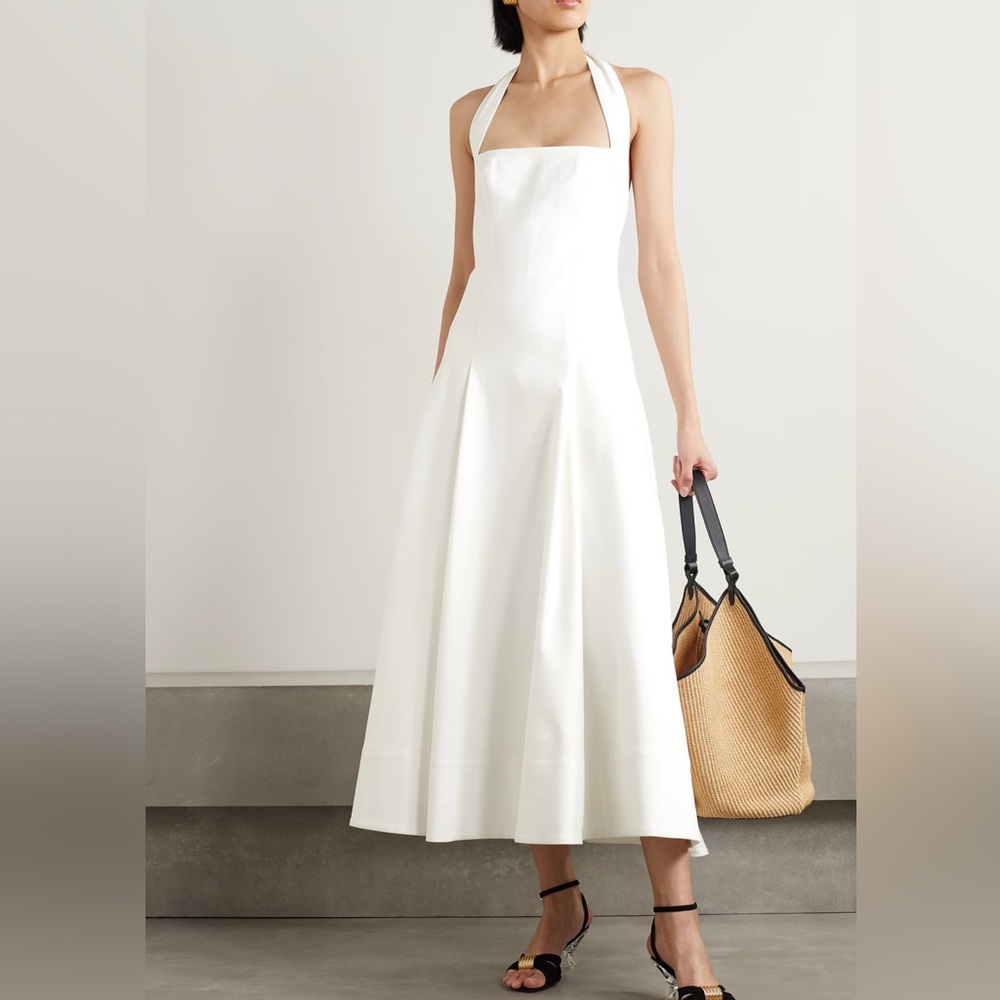 KHAITE Lalita midi dress